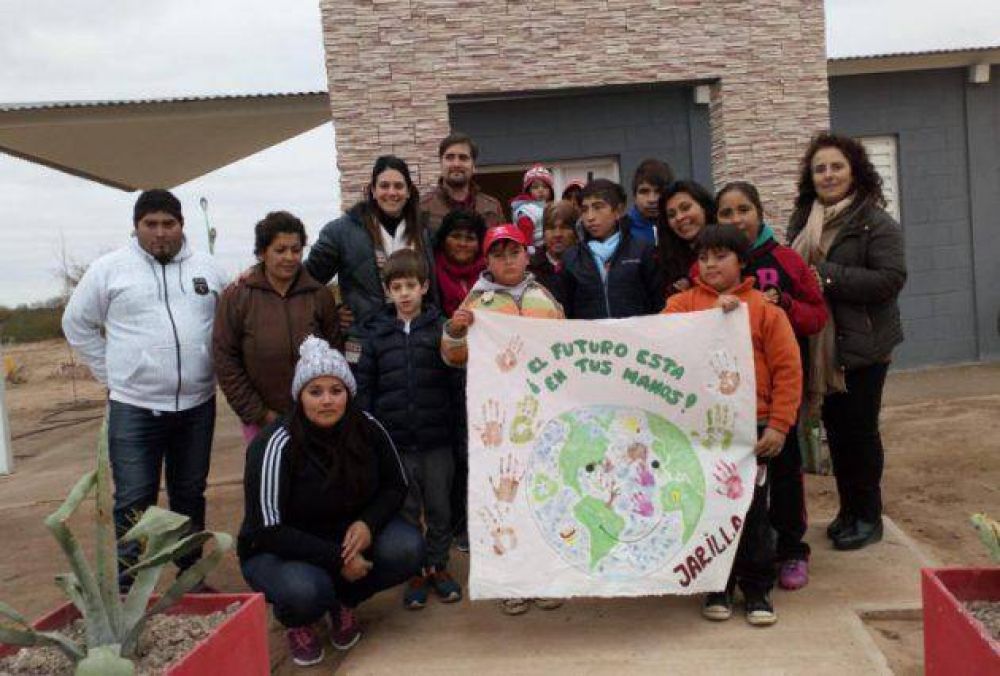 La conciencia ambiental desembarc en La Jarilla y Desaguadero 