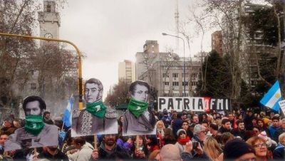 Mar del Plata tambi�n dijo �la Patria no se rinde�