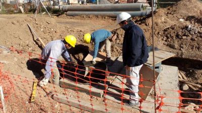 ASSA ejecut� el 50% de la nueva infraestructura cloacal en Esperanza