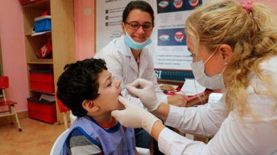 San Isidro realiza controles odontol�gicos gratuitos en jardines de infantes