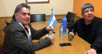 Tras varios a�os de desencuentros, �Barba� Gutierrez y Pablo Moyano sellan unidad