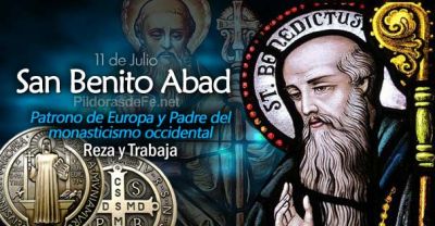 San Benito, Patrono de Europa. El tuit del Papa