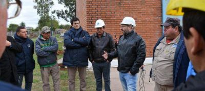 El Presidente de SAMEEP y el nuevo vocal obrero recorrieron planta potabilizadora