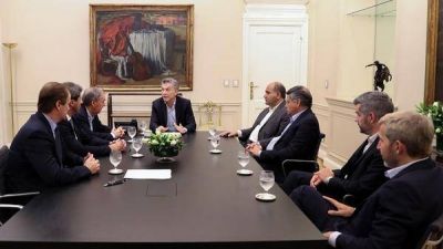 Mauricio Macri quiere acordar el presupuesto 2019 con los gobernadores antes del 15 de septiembre