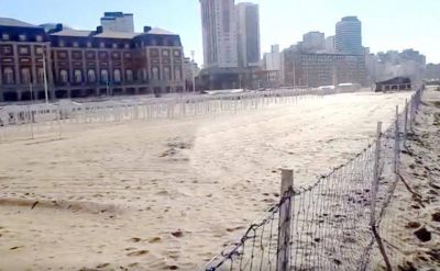 El Intendente le ordena a Aldrey Iglesias liberar de los cercos las playas del centro