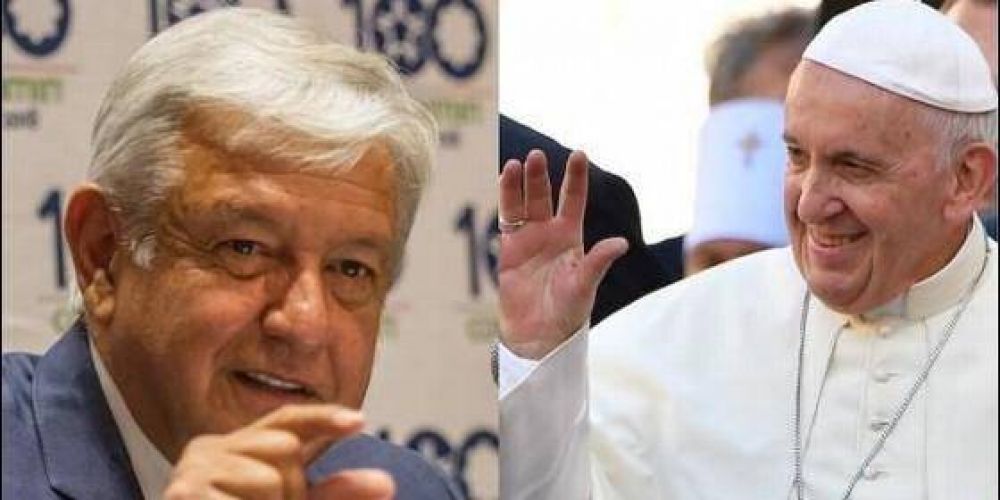 Lpez Obrador invita oficialmente al Papa a los foros de pacificacin