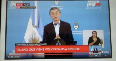 A la estrat�sfera!!! Macri asegura medio mill�n de trabajos en Vaca Muerta