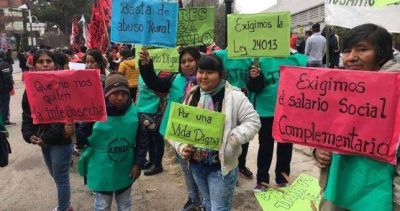 Tabacaleros protestaron por el recorte de los subsidios a los temporarios