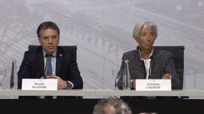 Lagarde marc� el rumbo