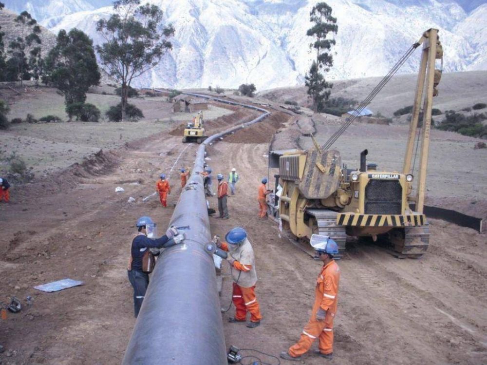 El gasoducto cordillerano presenta un avance del 48%
