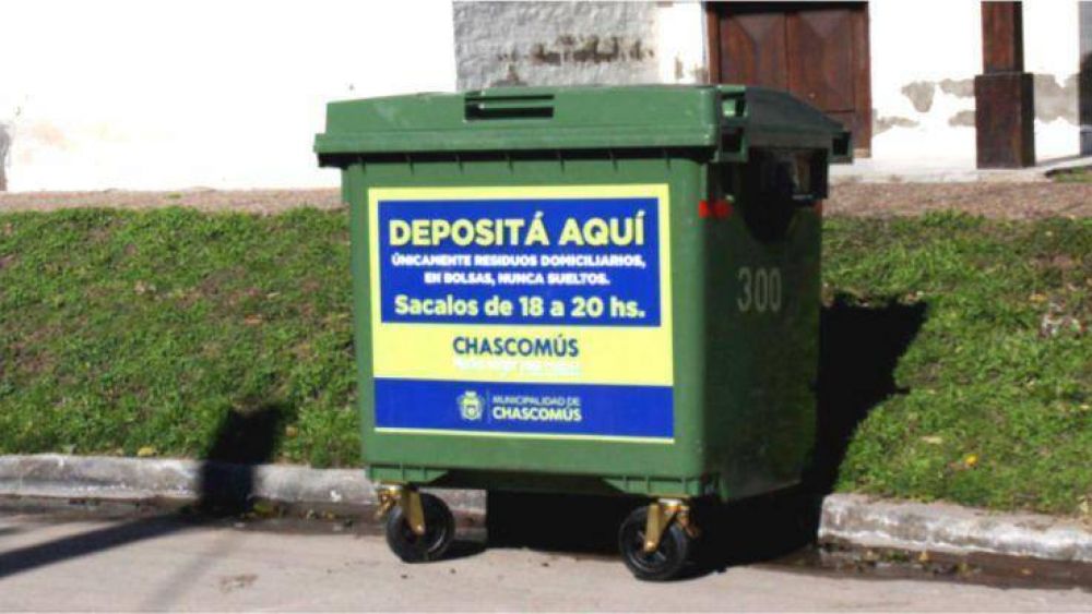 Comenz la segunda etapa de distribucin de nuevos contenedores de residuos
