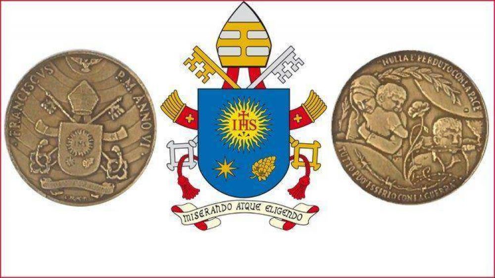 El Vaticano conmemora los 6 a�os del Pontificado de Francisco con esta medalla