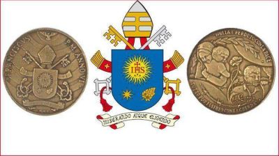 El Vaticano conmemora los 6 a�os del Pontificado de Francisco con esta medalla