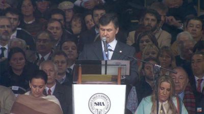 La Sociedad Rural apoy� a Macri, pero hubo reclamo: 