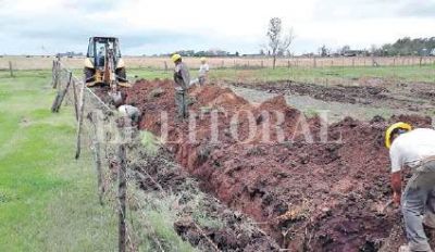 Se ejecut� el 50% del sistema de desag�es cloacales del Elortondo