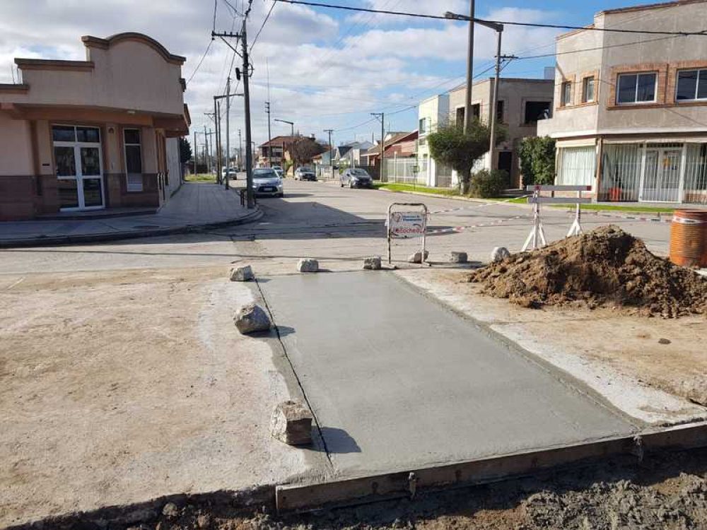 Avanzan las obras p�blicas en distintos puntos de la ciudad