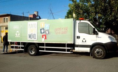 Ecocanje del consorcio Girsu en barrio Juan Manuel de Rosas de Trelew