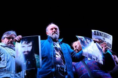 Una multitud exigi� justicia por Santiago Maldonado