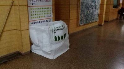 Las escuelas se suman a la recolecci�n de residuos secos