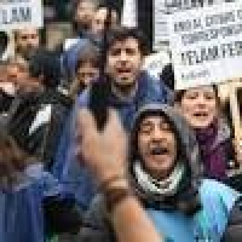 Trabajadores de Télam marcharon en defensa de las corresponsalías vaciadas