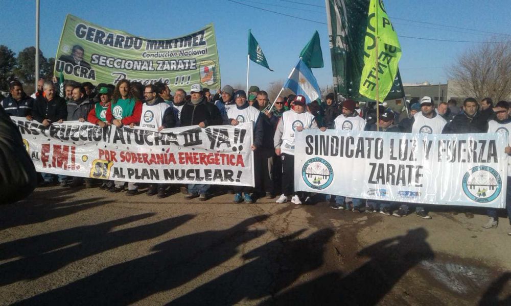 Atucha: Dictan la conciliación obligatoria pero no reincorporan a trabajadores