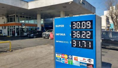 Nuevo aumento de YPF: la nafta s�per cuesta $ 30,09 en la regi�n