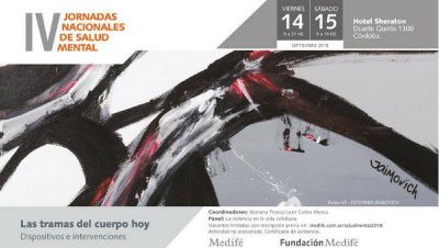 Para todo p�blico: llegan las IV Jornadas Nacionales de Salud Mental a C�rdoba (by Medif�)
