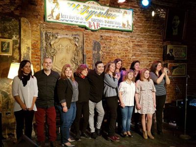 Muestra del taller de canto de Aefip