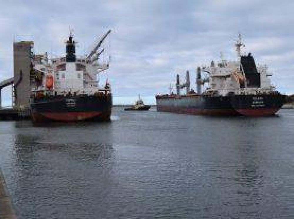 Puerto Quequn opera a tope
