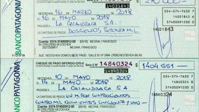 Nuevos cheques rebotados complican a Medina