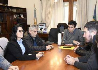 Casineros se reunieron con el intendente Facundo L�pez