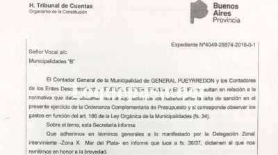 El Tribunal de Cuentas obliga a Mourelle a presentar la Ordenanza Complementaria