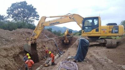 Nuevas obras hídrica-cloacal en municipios de Anta