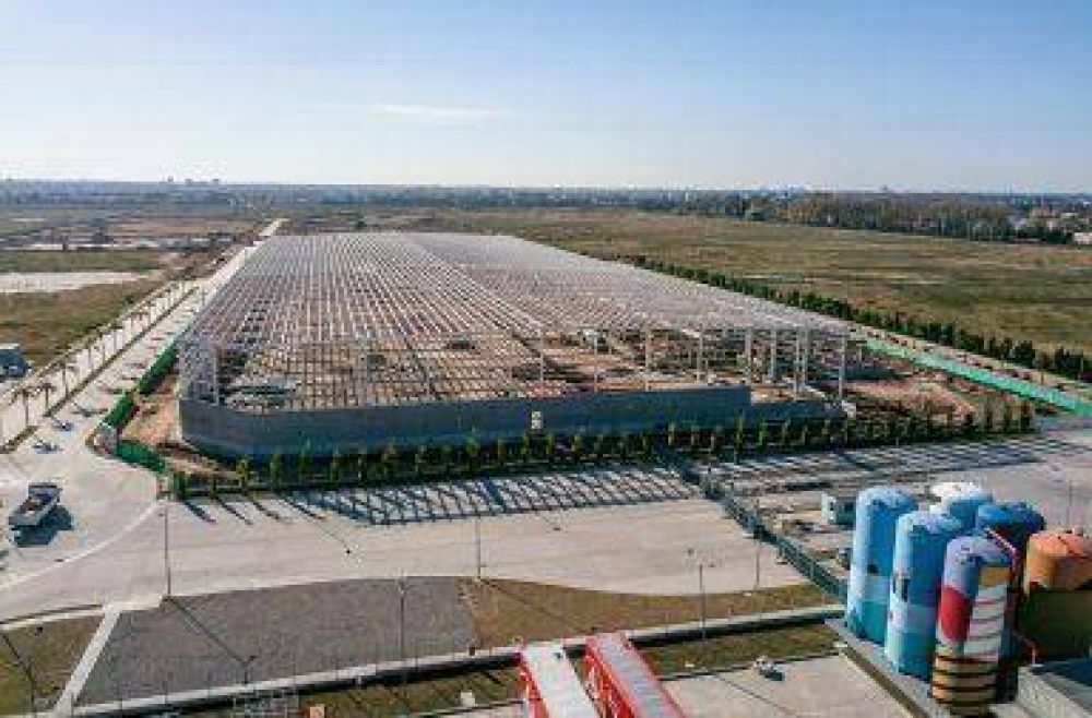 Bautec avanza con la construccin del nuevo centro de distribucin de LOral en Tigre