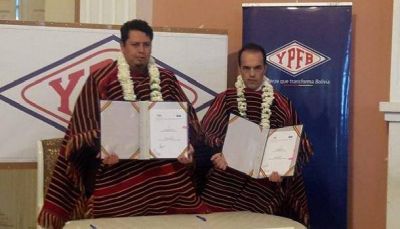 Bolivia y Argentina firman alianza para fortalecer producci�n de petr�leo y gas