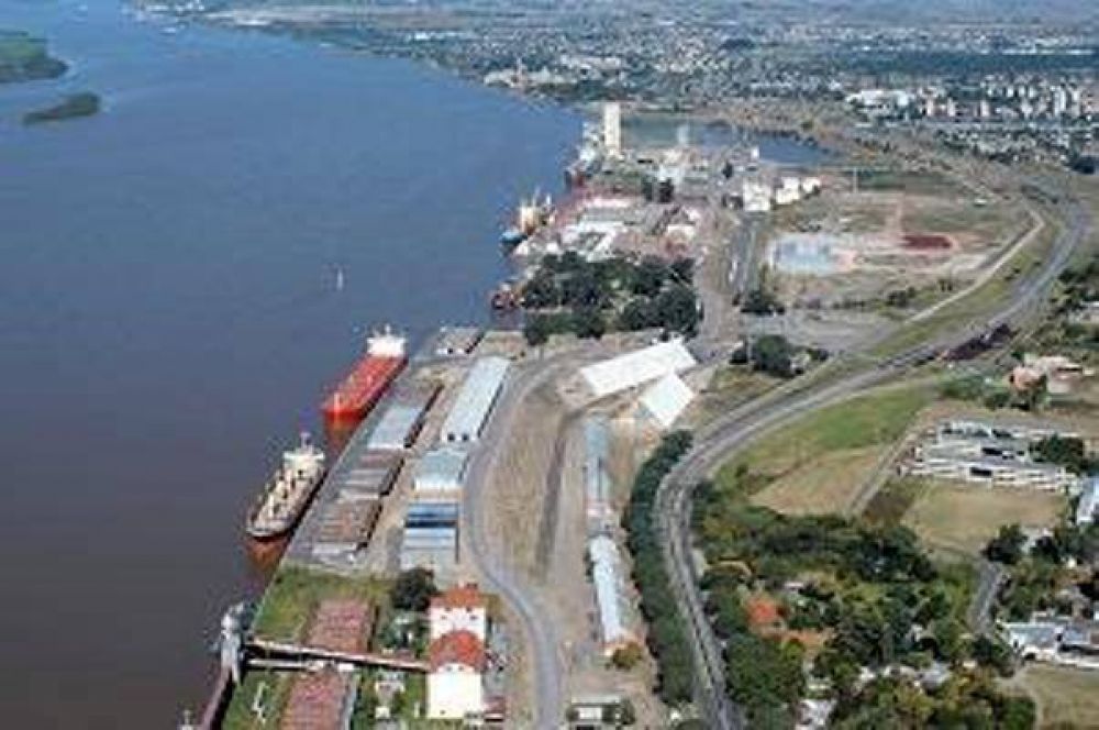 Bajante del ro Paran afect operaciones en puerto de Rosario