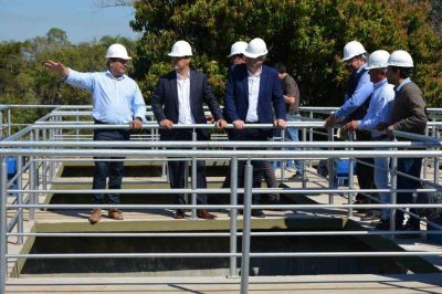 Planta de agua potable para Ituzaing�: avanzan tareas y cumplimiento de la EBY