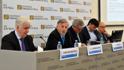 Reapareci� Aranguren y dud� de los pron�sticos optimistas de Iguacel