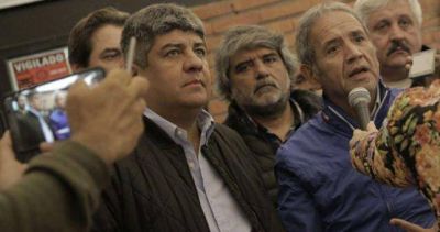 Moyano y Palazzo insisten con el cambio de conducci�n de la CGT y un plan de lucha contra Macri