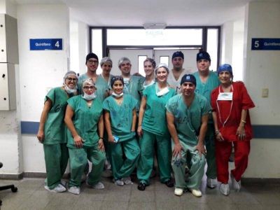 Un platense podr� volver a caminar gracias a un in�dito implante realizado en el Hospital San Mart�n