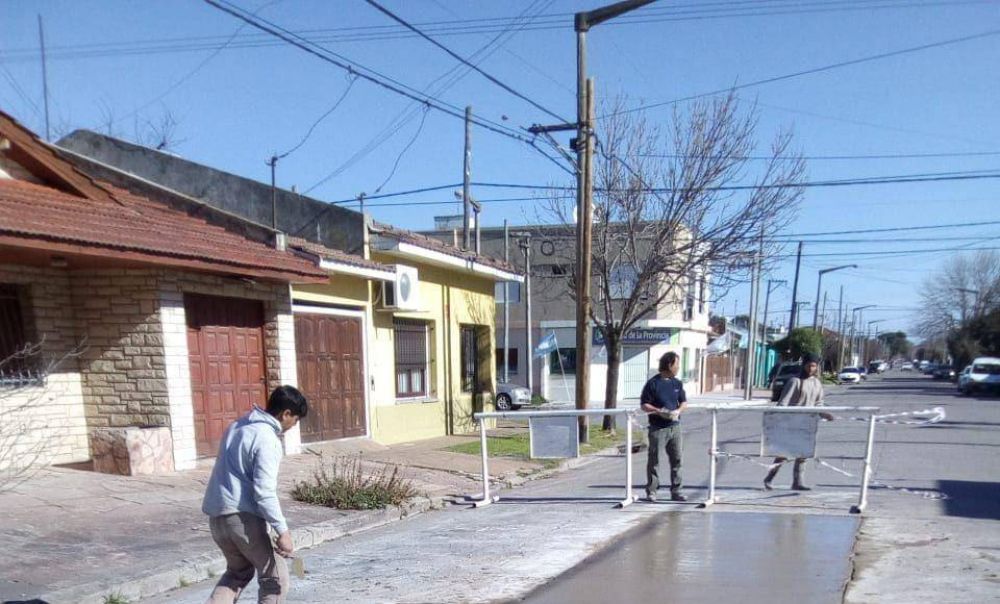 Efectuaron reparaci�n de pavimento en varios puntos del n�cleo urbano