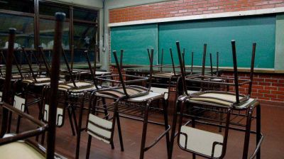 Desde el Gobierno de Vidal se�alan que el paro docente es 'descomunal'