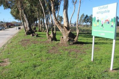 Recuperan espacios barriales de Lober�a donde antes hab�a microbasurales