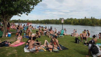 Se podr� disfrutar del r�o Limay aunque falten obras