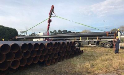 La Provincia asegura que para febrero estar� terminado el Gasoducto de la Costa