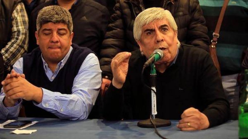 Hugo Moyano rompi con la CGT y convoc a una marcha para hoy