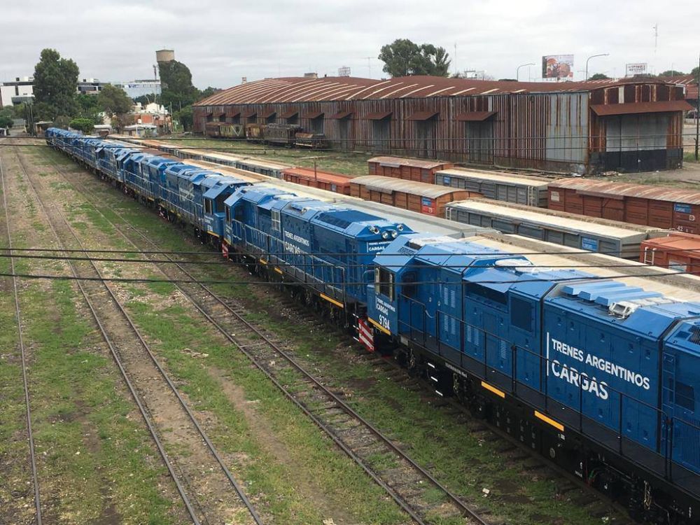 Leve crecimiento del transporte de cargas por tren