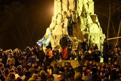 Mar del Plata tuvo su cacerolazo en el centro