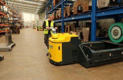 Combilift lanz� transpaleta el�ctrica de alta capacidad