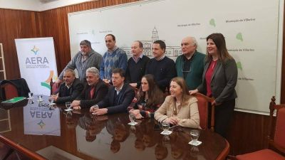 Energ�as renovables: Bah�a y otros 7 municipios de la zona firmaron un acuerdo de colaboraci�n y desarrollo